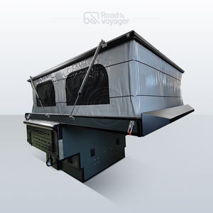 Campeur de ramassage tout-terrain fiable avec rallonge de lit, réfrigérateur et système solaire, parfait pour l'exploration en pleine nature - Product Image 3