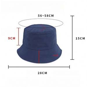 Chapeau Bob en Coton Personnalisé avec Impression de Logo, Chapeau de Pêche Anti-UV pour l'Extérieur, Cadeau Promotionnel Résistant aux Rayons UV pour la Randonnée - Product Image 4
