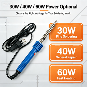 <span class=keywords><strong>Fer</strong></span> à <span class=keywords><strong>souder</strong></span> électrique professionnel HL013A, couleur personnalisée, <span class=keywords><strong>30W</strong></span>, 40W, <span class=keywords><strong>60W</strong></span> - Product Image 1
