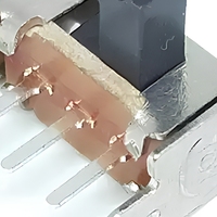 Interrupteur à bascule miniature monté sur circuit imprimé VAOHM SK12D07VG4 SPDT 3 broches 2,0 mm 1000 pièces/sac