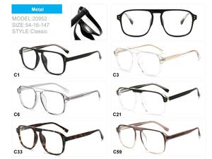 ZOWIN modello 20952 aviazione <span class=keywords><strong>montatura</strong></span> in metallo occhiali da vista <span class=keywords><strong>montatura</strong></span> Ready Stock occhiali da vista su misura logo Over-size Vintage <span class=keywords><strong>montatura</strong></span> ottica - Product Image 2