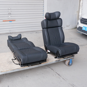 AutoLiuMa personalizado solo asiento RV Rock Roll Bed una persona plegable Campervan con cuero Interior caravana Camper Van asientos de coche - Product Image 1