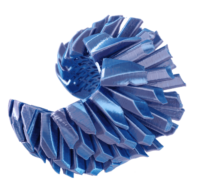 Jouet anti-stress hérisson articulé imprimé en 3D, jouet sensoriel en PLA pour enfants, cadeau de collection