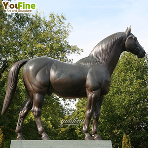 Tamaño personalizado al aire libre City Park Estatuas <span class=keywords><strong>de</strong></span> bronce <span class=keywords><strong>de</strong></span> caballos Escultura comercial - Product Image 4