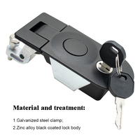 Serrure de compartiment de camping-car en alliage de zinc pour porte de placard, fabricant de loquets