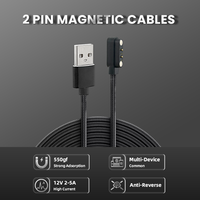 Cable de Carga Magnético USB de 10A y 2 Pines con Conector Pogo Pin de Shenzhen LIKE