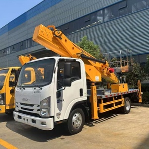 Precio de Fábrica: Camión con Plataforma Elevadora Telescópica ISUZU KV100 de 28M - Product Image 2