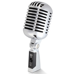 <span class=keywords><strong>Microfono</strong></span> Dinamico Classico Retrò Stile <span class=keywords><strong>Vintage</strong></span> Unidirezionale Cardioide per Esibizioni dal Vivo e Registrazioni in Studio - Product Image 1