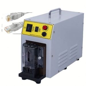 Máquina Eléctrica de Remachado Pequeña <span class=keywords><strong>King</strong></span> <span class=keywords><strong>Kong</strong></span> para Redes 5G, Equipo de Crimpado de Cables de Conector de PC, Crimpado Británico RJ45 2P 4P 6P 8P 10P - Product Image 2