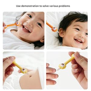 Limpiador de Nariz y Oídos para Bebés, Herramienta de Silicona Suave y Flexible para Extraer <span class=keywords><strong>Mocos</strong></span> Nasales y Cera de Oídos en Bebés - Product Image 4