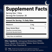 Lifeworth Custom Sleep Well Strips ODF |   Menthe/Lavande/Baies |   Formule flexible |   GMP |   COA/MSDS |   Approvisionnement d'usine