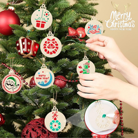 Pochoirs de peinture à motifs de Noël DIY pour scrapbooking, dessin, décoration murale et de sol