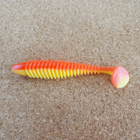 Leurre souple Bellance imprimé pour poisson d'eau salée, zander, queue en T, 85mm 5g, en PVC, leurres artificiels, matériel de pêche, wobblers