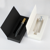 Flacon vaporisateur de parfum portable 10 ml, rechargeable, format voyage, en métal, avec col en verre