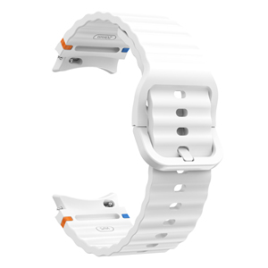 Tschick สายซิลิโคนแท้สำหรับ <span class=keywords><strong>Samsung</strong></span> <span class=keywords><strong>Watch</strong></span> 7 6 <span class=keywords><strong>5</strong></span> <span class=keywords><strong>Pro</strong></span> 44mm <span class=keywords><strong>40mm</strong></span> 45mm FE สร้อยข้อมือกีฬาสำหรับ Galaxy <span class=keywords><strong>WATCH</strong></span> 6สายคลาสสิก - Product Image 5