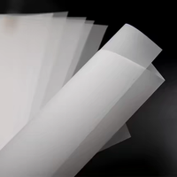 Papier vélin blanc 50-230g, papier calque translucide 889*1194mm 53gsm, double face couché pour vêtements et chaussures, grand format A4/A3