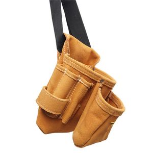 Custom <b>Leather</b> Craft Heavy Duty Top Grain Suede Genuine <b>Leather</b> American Style Straw Fiber Construction Work Medical Kit - Product Image 3