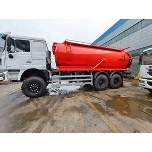 Camion citerne septique Shacman F3000 6x6 avec pompe à vide puissante pour l'aspiration des eaux usées - Product Image 2