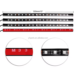 Striscia LED RGB per Illuminazione Ritmica Musicale, Luce Atmosfera per Interni Auto 18SM-B - Product Image 4