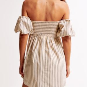 Vestido Casual de Lino y Algodón Estilo Europeo y Americano, Ecológico, Mini Vestido con Mangas Farol y Decoración de Volantes - Product Image 3