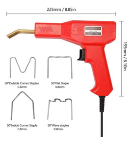 פלסטיק ריתוך מכונת 200/600 staples ערכת פלסטיק diy ערכת eu/us תקע כלי תיקון פלסטיק תיקון כלים - Product Image 1
