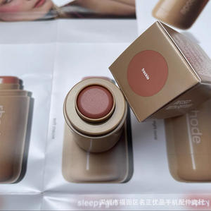 Stick de blush Piggy Girl, stick de gloss à lèvres, baume coloré hydratant, ruban/toast pastèque - Product Image 3