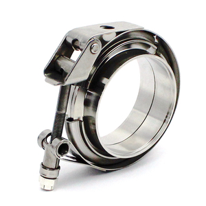 مشابك خراطيم على شكل حرف V من الفولاذ المقاوم للصدأ مقاس 3 بوصات للسيارات العامة بالجملة - Product Image 1