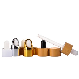 Flacon compte gouttes en porcelaine <span class=keywords><strong>blanc</strong></span> brillant, huile essentielle vide, couvercle à vis, Pipette en or, de 20ml, 10ml, 30ml, 50ml, 100ml, 1 pièce - Product Image 2