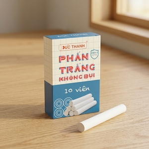 Dust-Free Water-Soluble White <b>Chalk</b>: Ultra-Clear Dry & Wet Writing for School Teaching B2B Export Best Pricing - Product Image 1