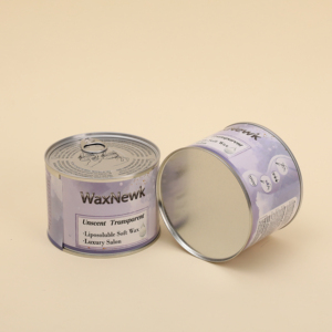 WaxNewK latta da 400g di latta depilatoria calda morbida pasta privata senza colofonia trasparente trasparente di rimozione dei peli di cera morbida - Product Image 4
