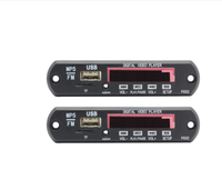 Lecteur stéréo MP5 DC 5V 12V sans fil Bluetooth 5.0 kit de voiture vidéo 1080P MP5 carte décodeur Support eBook USB TF Audio Aux FM