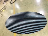 Tapis de sol moderne personnalisé fait main tufté pour salon, entrée et hôtel commercial