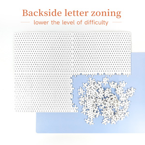 Usine directe personnalisé UV étanche bois plastique lettre <span class=keywords><strong>Puzzle</strong></span> 2-4 ans jouet éducatif enfants Rompecabezas jeux de <span class=keywords><strong>puzzle</strong></span> cadeau - Product Image 5