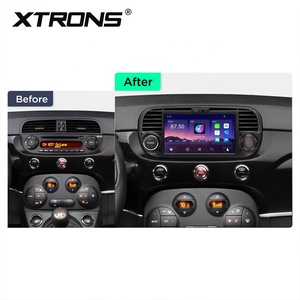 Autoradio Linux 7 pouces pour Fiat 500 2007-2015 avec contrôle gestuel, CarPlay, Android Auto, écran miroir, DSP CE-XTRONS - Product Image 6