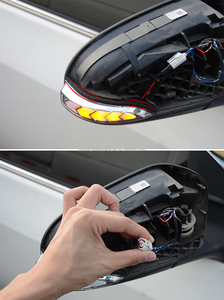Năng động LED DRL chảy Side gương lần lượt tín hiệu ánh sáng đèn cho TOYOTA VIOS Altis cho Yaris cho Corolla cho Camry phụ kiện - Product Image 6