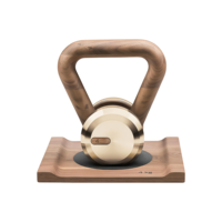 Kettlebells en bois massif de haute qualité, plusieurs styles disponibles, logo personnalisé, kettlebell de musculation pour la maison, entraînement de force, fitness