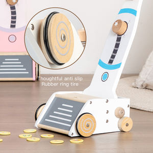 <span class=keywords><strong>Jouet</strong></span> <span class=keywords><strong>aspirateur</strong></span> en bois pour enfants, jeu de simulation, jouets éducatifs STEM pour filles et garçons, <span class=keywords><strong>aspirateur</strong></span> amusant pour tout-petits - Product Image 3