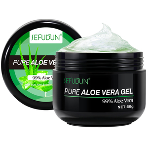 Gel de Aloe <span class=keywords><strong>Vera</strong></span> SEFUDUN de Marca Privada, Ecológico, Libre de Crueldad, Calmante, Reparador, Hidratante y Suavizante para la Piel - Product Image 3