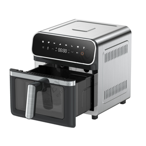 2024 Novedad Freidora de Aire de Gran Capacidad con Ventana y Cesta, Digital, de 10L, 12L, 15L, Doble Cesta, Horno de Aire de Gran Capacidad - Product Image 5