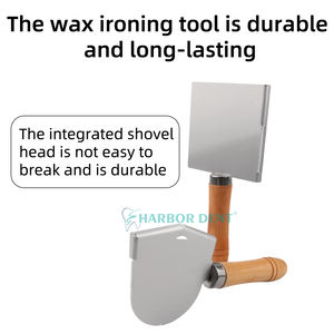 พลั่วขี้ผึ้งสำหรับทันตกรรม1ชิ้นพลั่วทันตกรรมแบบเต็มรูปแบบสำหรับทันตกรรมทันตกรรมใช้ในห้องทดลอง - Product Image 4