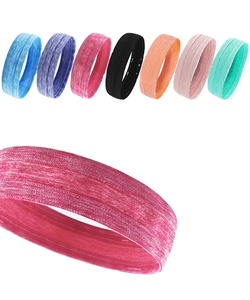 Exercise Sweat Hair <strong>Bands</strong> Elastic Stretch Head Wraps for Women <strong>Men</strong> Girls Yoga Workout Gym Sports Fitness - Product Image 1