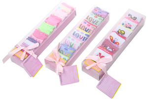 Venta caliente siete días calcetines <span class=keywords><strong>de</strong></span> bebé recién nacido semana calcetines <span class=keywords><strong>de</strong></span> bebé 7 pares en un conjunto - Product Image 4