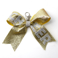 Pita Glitter Cheer untuk Tas Butik Anak Perempuan, Gantungan Kunci Pita Cheer, Dekorasi Gantungan Kunci Tas