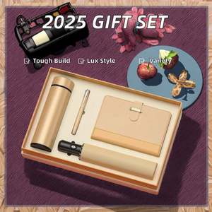 Nuevo Set de Regalo Empresarial 2025: Paraguas, Taza Térmica, Cuaderno, Bolígrafo y Memoria USB de Moda para Oficina y Escuela (Reventa) - Product Image 2