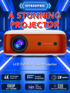 Proyector Mini Modelo HY800Pro de epro Factory, Proyector Digital de Video 1080P con Wifi Dual, Reproductor Multimedia para Cine en Casa con descuento - Product Image 2