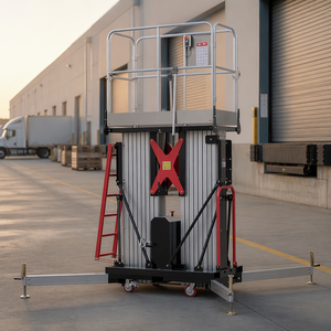 Self Propelled Vertical Mast Lift TRWP1-5 <b>Aluminum</b> Single Aerial <b>Work</b> <b>Platform</b> CE Certified - Product Image 5