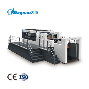 Dayuan MHK 1350fc tốc độ cao tùy chỉnh sóng giấy chết máy cắt platen Express carton chết máy cắt với Tước - Product Image 1