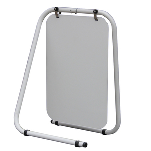 Support de signalisation portable pliable robuste et simple pour trottoir, avec panneaux d'affichage recto-verso - Product Image 1