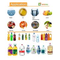 Système de remplissage automatique de bouteilles BRENU | Ligne d'embouteillage d'eau, de jus et d'alcool à grande vitesse