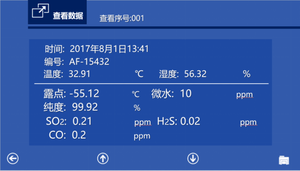 Analisador Abrangente de Gás SF6 para Verificação Rápida de Curto-Circuito de Alta Tensão XHJL309 Alta Precisão Proteção IP55 Display LCD CE - Product Image 3